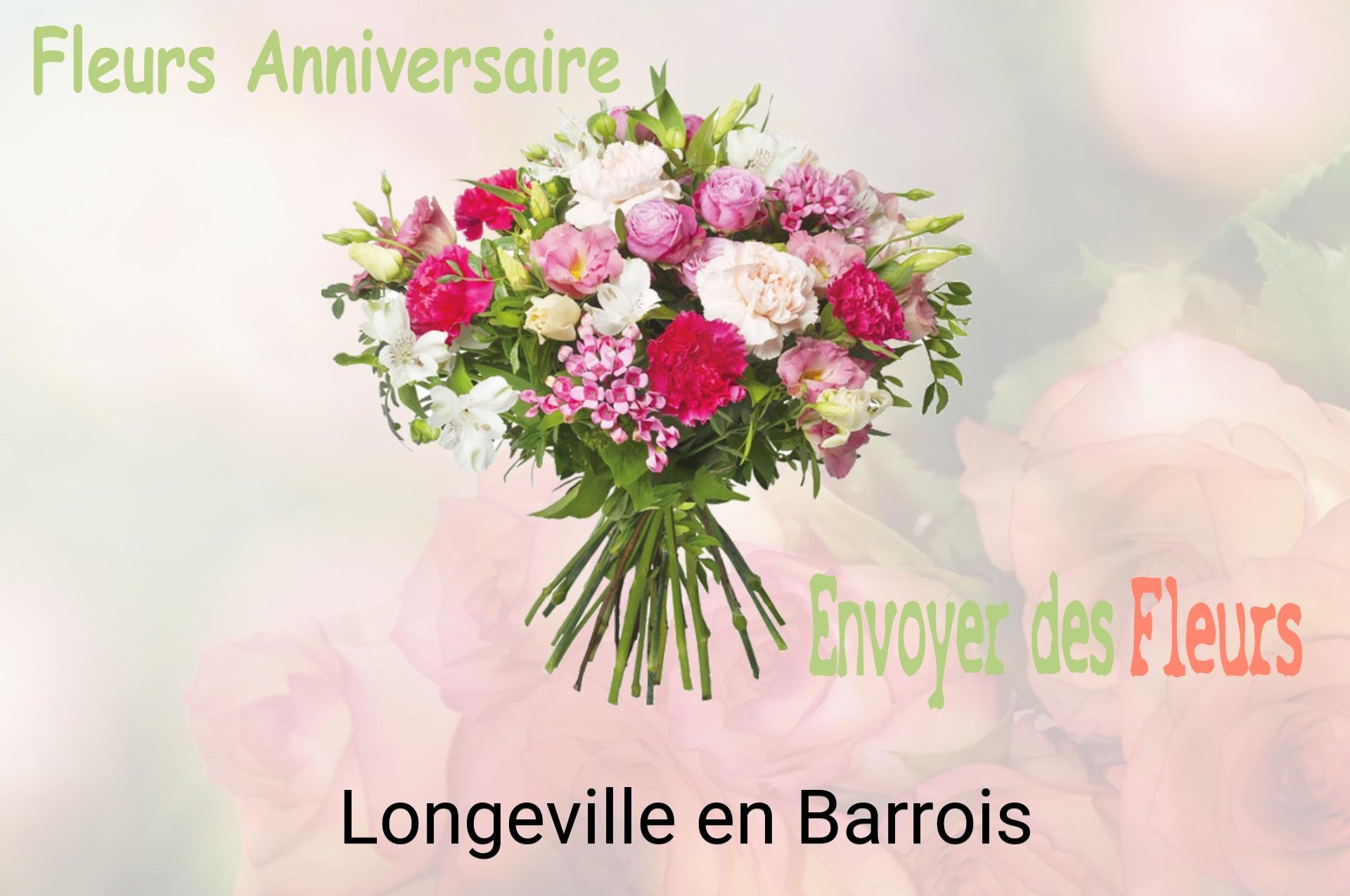Bouquet de fleurs d’anniversaire livré à Longeville-en-Barrois