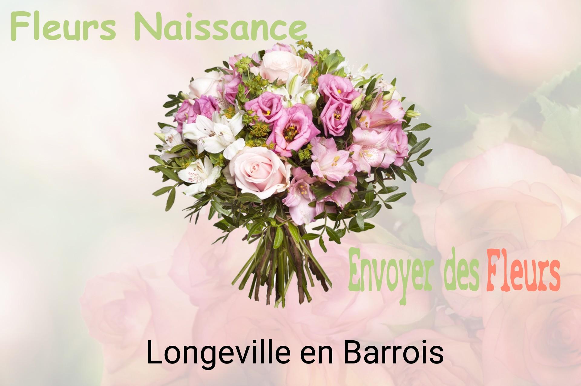 Bouquet de fleurs de naissance livré à Longeville-en-Barrois
