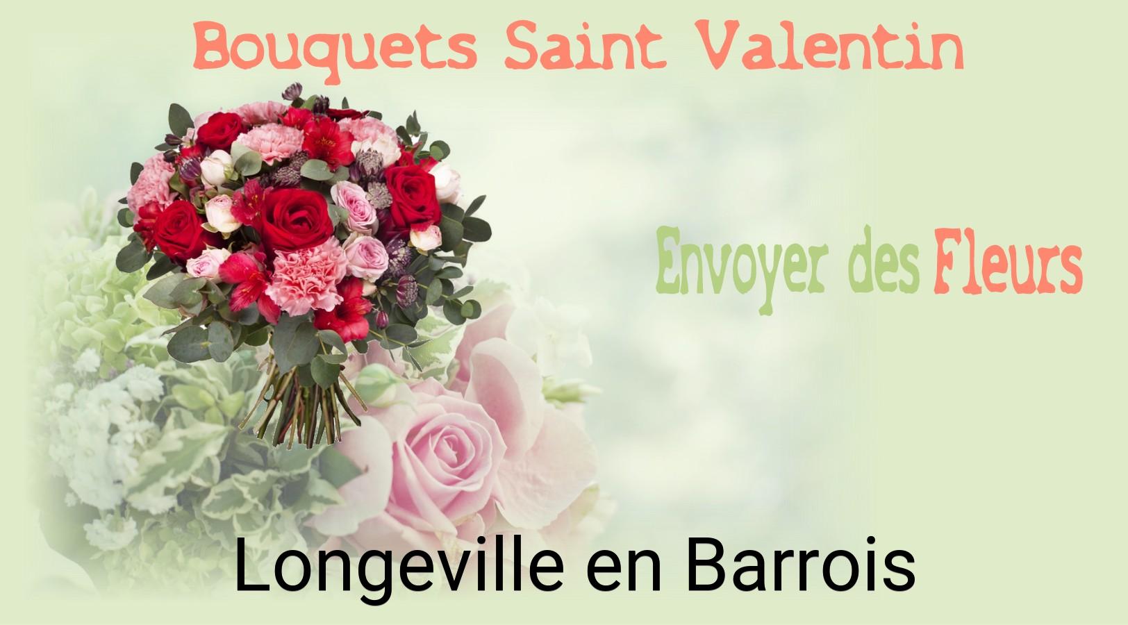 Roses de Saint-Valentin livrées à Longeville-en-Barrois